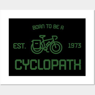 Cyclopath Graphic T-shirt - Biking / Bycicle Posters and Art